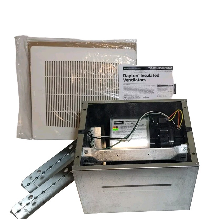 Dayton 5AE71B Ceiling And Inline Ventilator