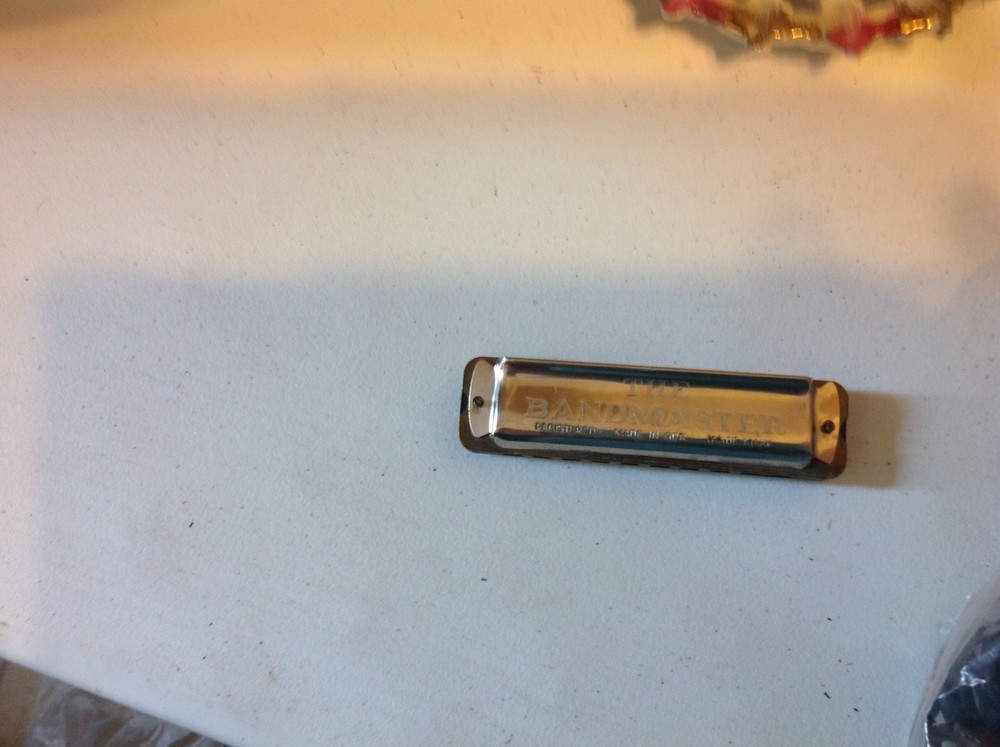 Vintage THE BANDMASTER Harmonica Made in Germany