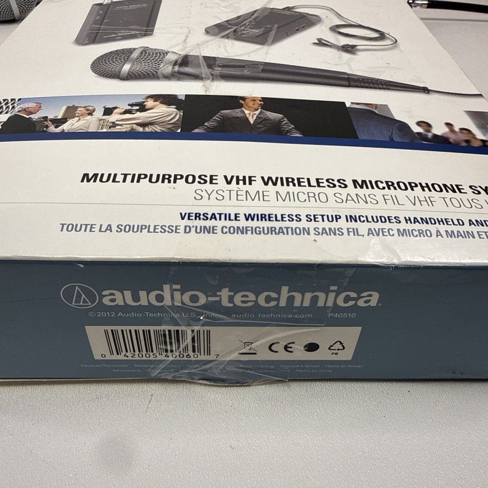 Audio-Technica ATR288W Multipurpose VHF Wireless Professional Microphone System