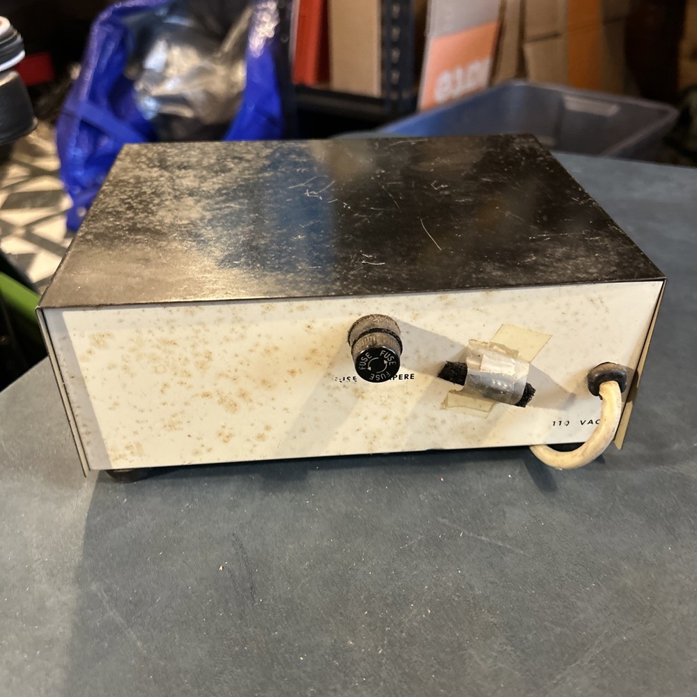 Vintage tuner controller Frequency Turns On Untested Not Sure What This Is?