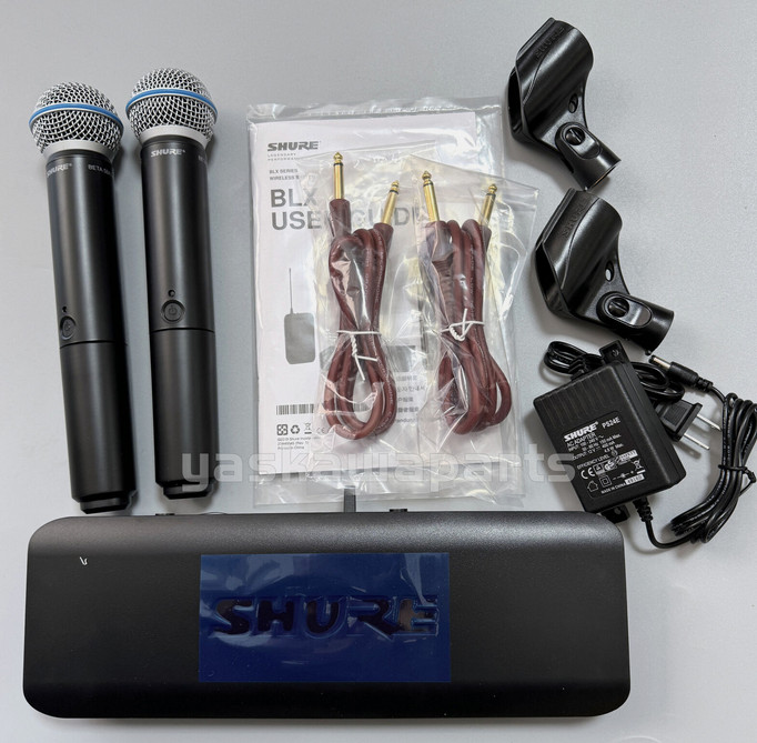 BLX288 / Beta 58A Wireless Vocal System w/2 BETA58 Microphones Express