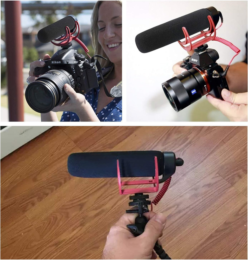 Rode Deadcat Windscreen Foam for Rode Videomic Go Camera Microphone, Indoor Mic