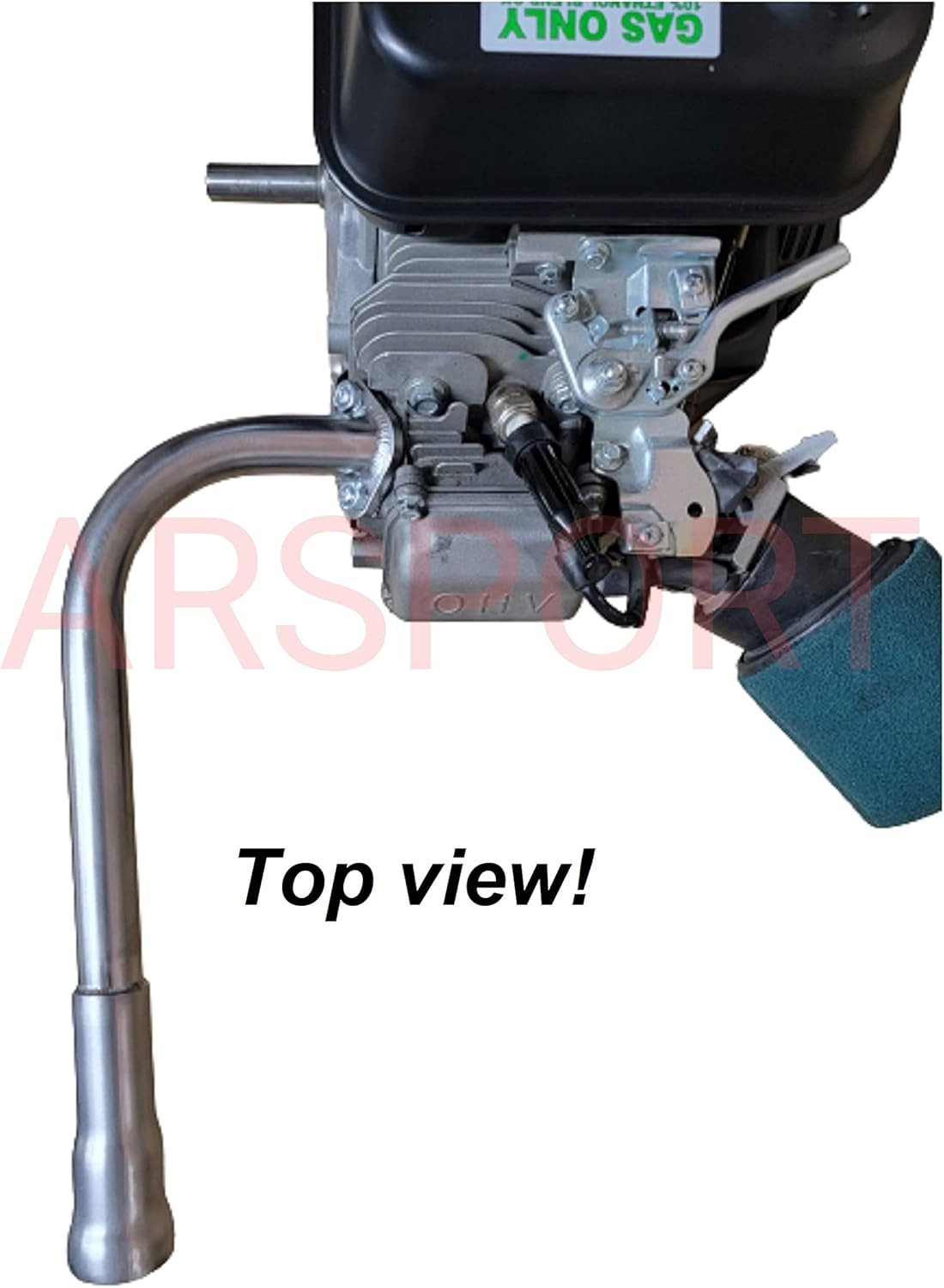 3 Stage Exhaust Header Pipe Fits Predator 212cc GX160 GX200 Go Kart & Mini Bikes