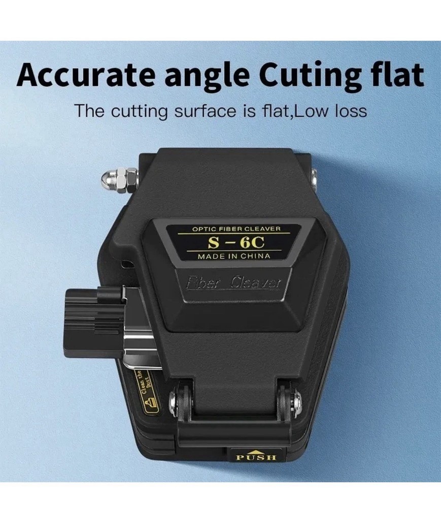 Fiber Cleaver Optical Cutting CleaverOptic Cutter Cable FTTH Tool High Precision