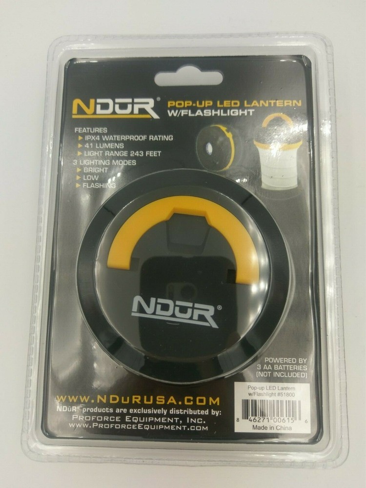 NDUR Popup LED Lantern Flashlight