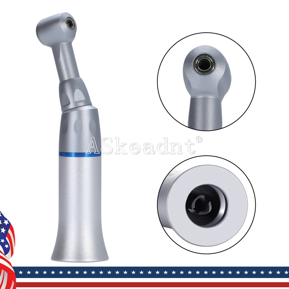 ASkeadnt Dental Low Slow Speed Push Button Contra Angle Handpiece E-type