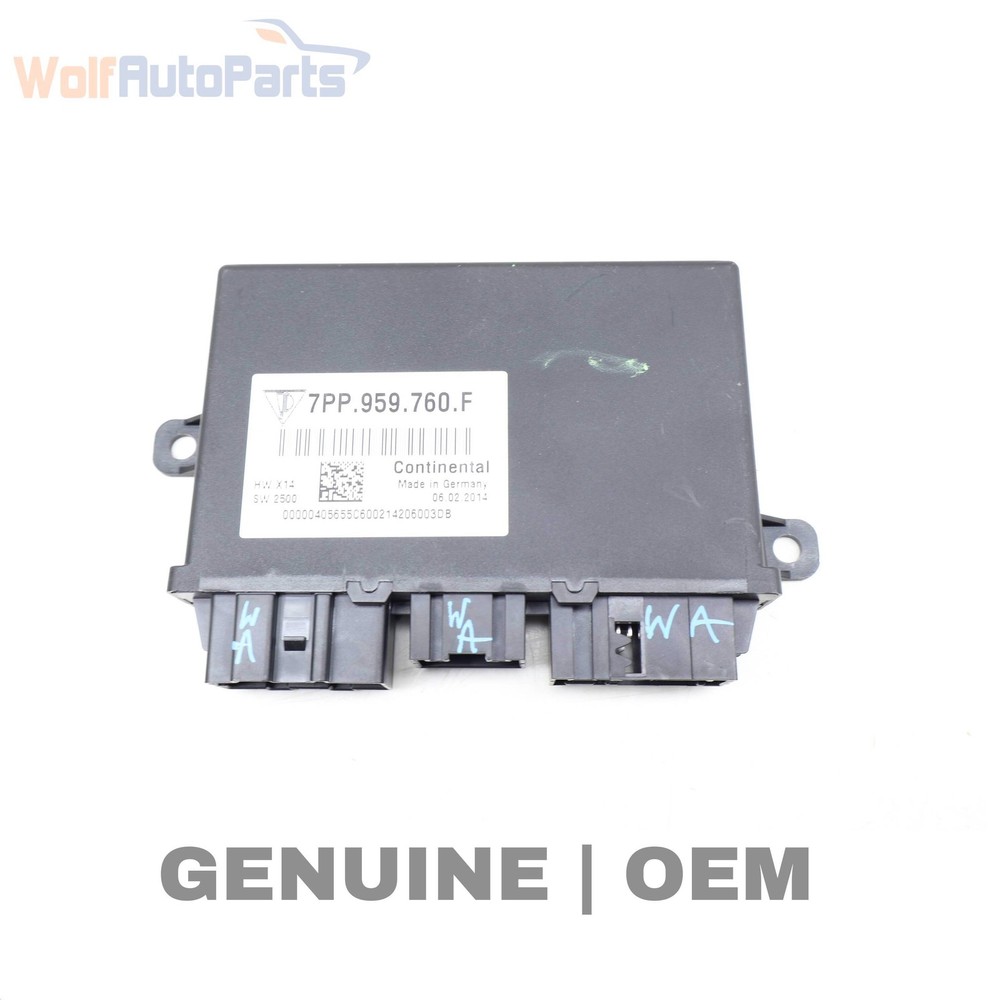 2015-2024 PORSCHE MACAN - Front SEAT Memory Control Module 95861876004