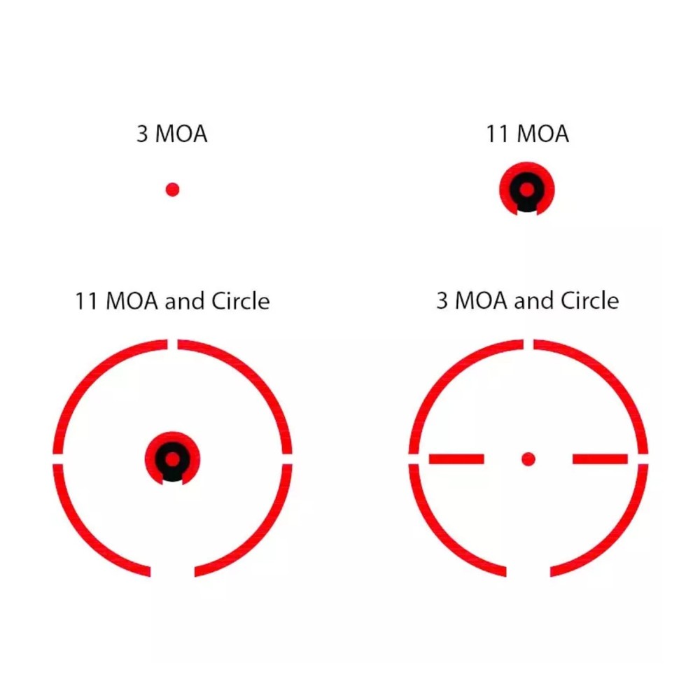 Burris FastFire 4 Red Dot Reflex Sight 4 Reticles Auto-Brightness (Black)