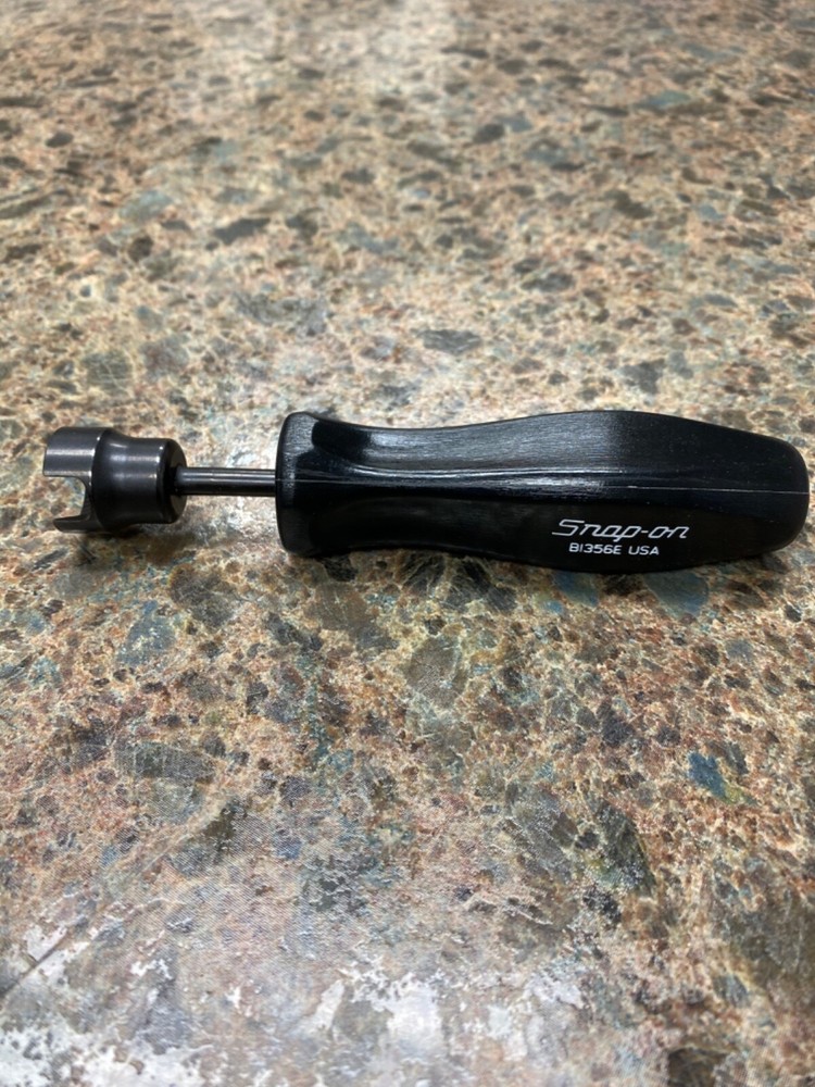 Snap-On B1356E Brake Shoe Hold Down  Retaining Spring Tool BLACK Hard Handle