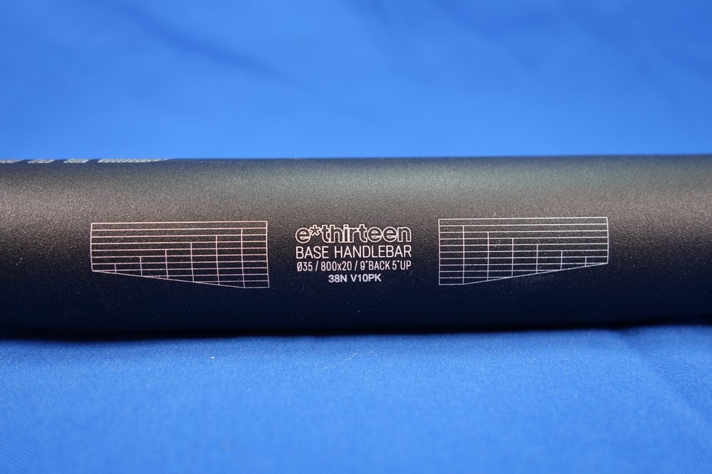 New e*thirteen Base 35 Handlebar 800mm Width, 35mm Diameter, 20mm Rise e13