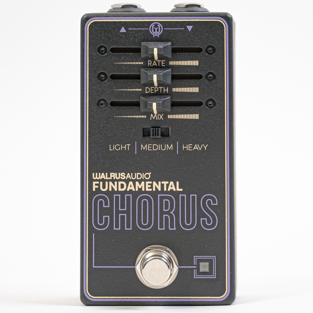 Walrus Audio Fundamental Series Chorus Effect Pedal - New