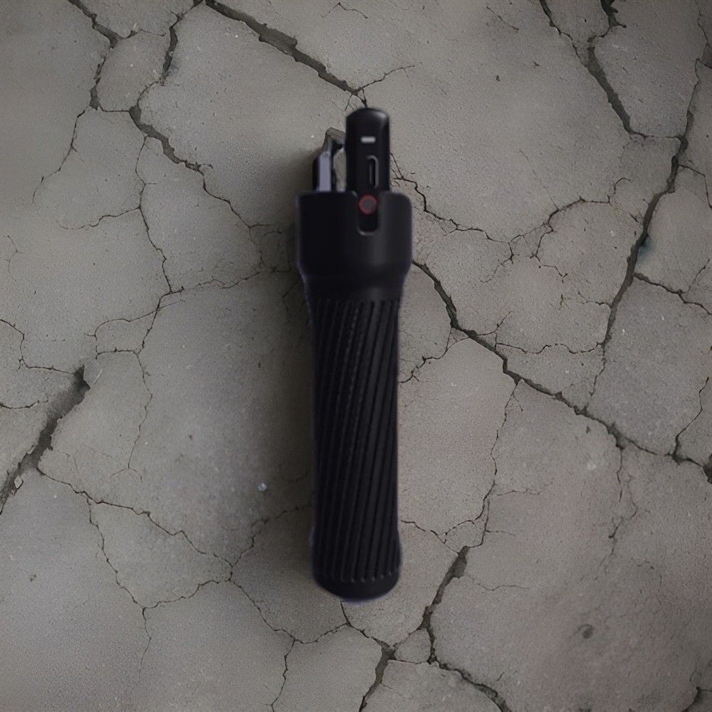 DJI WIRELESS MIC Interview Handle, Portable Handled Microphone Adapter No Mic