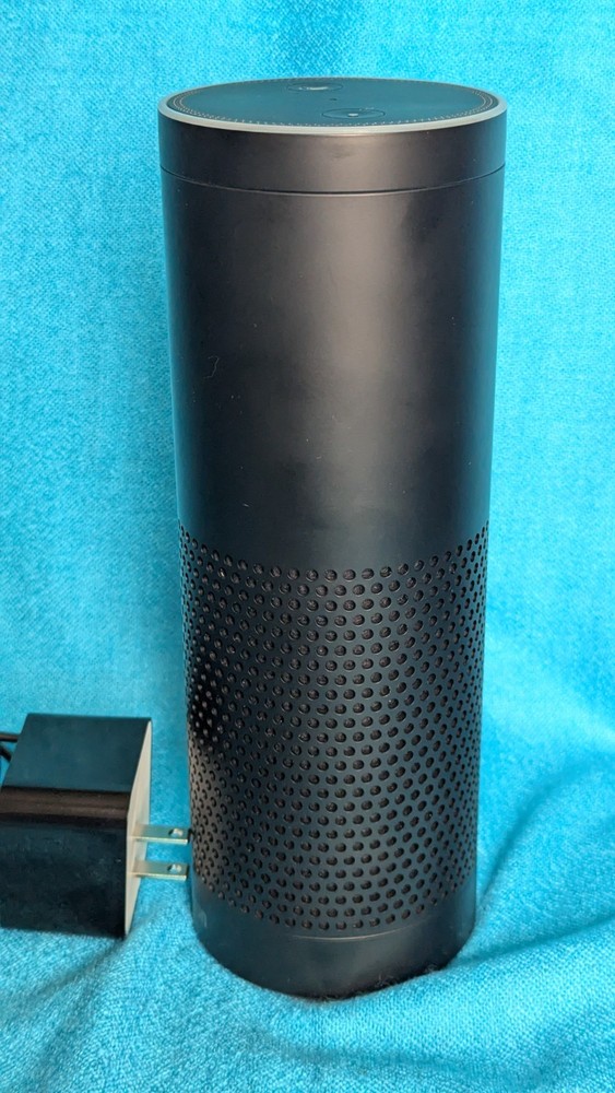 Amazon Echo 1st Generation SK705DI Black Wireless Alexa-Enabled Smart Speaker