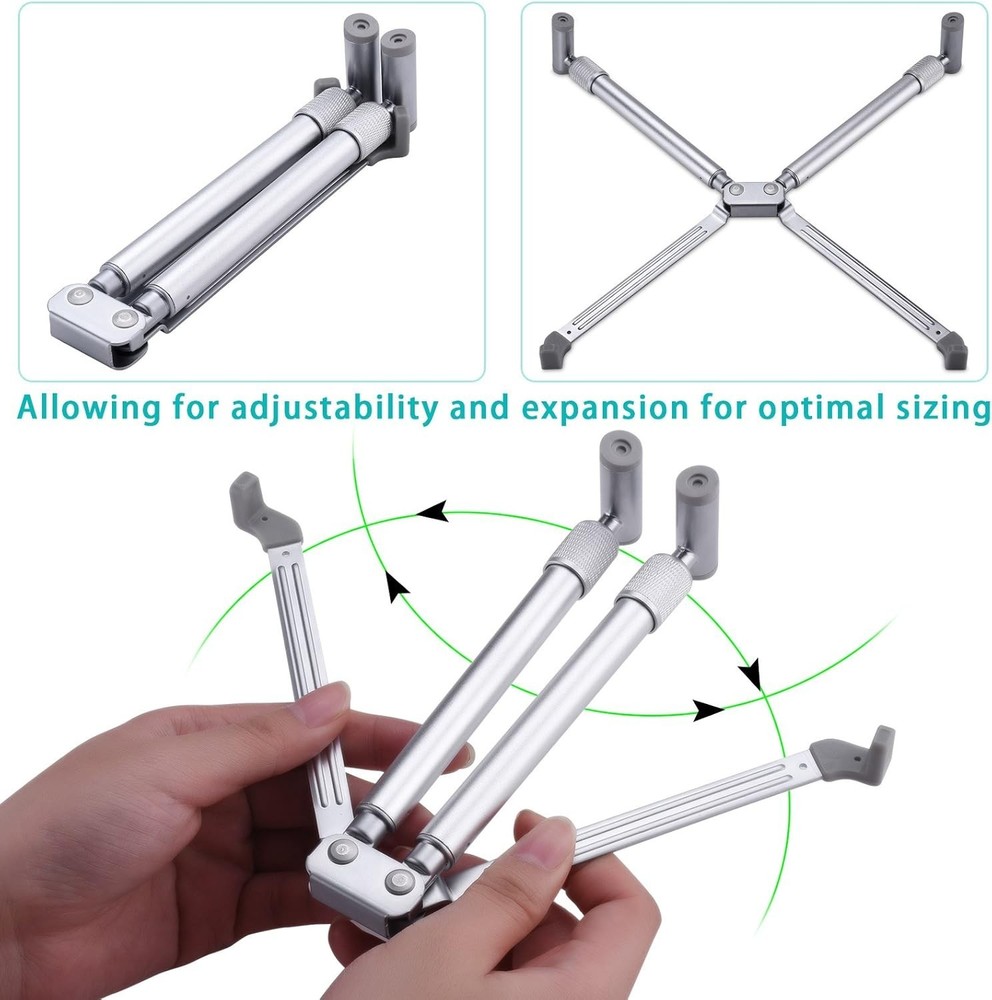 Portable Adjustable Laptop Stand for MacBook Pro – Ergonomic & Compact Design