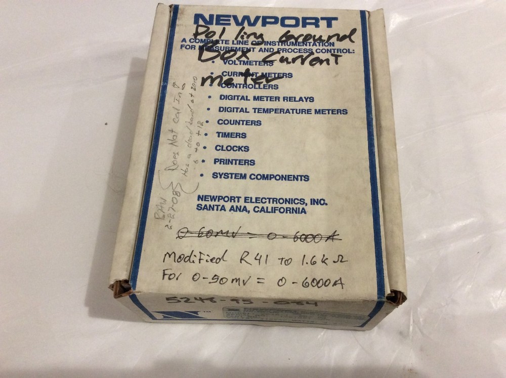 Newport Electronics 204B-1 Temperature Module
