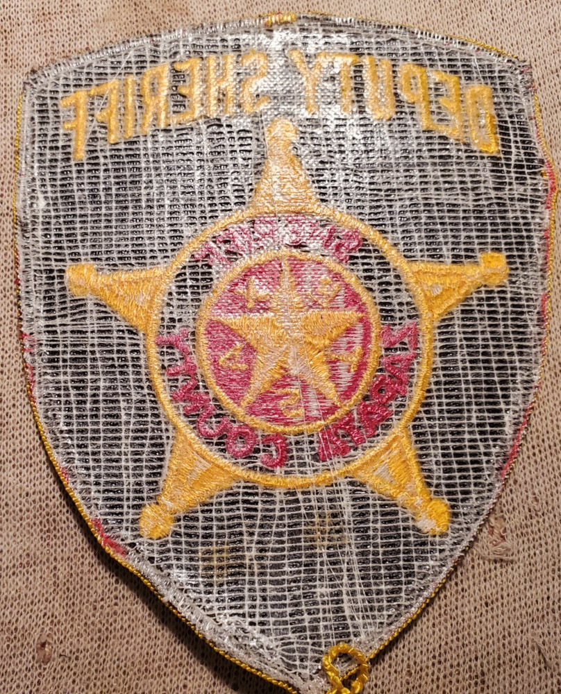 TX Vintage Zapata County Texas Sheriff Patch