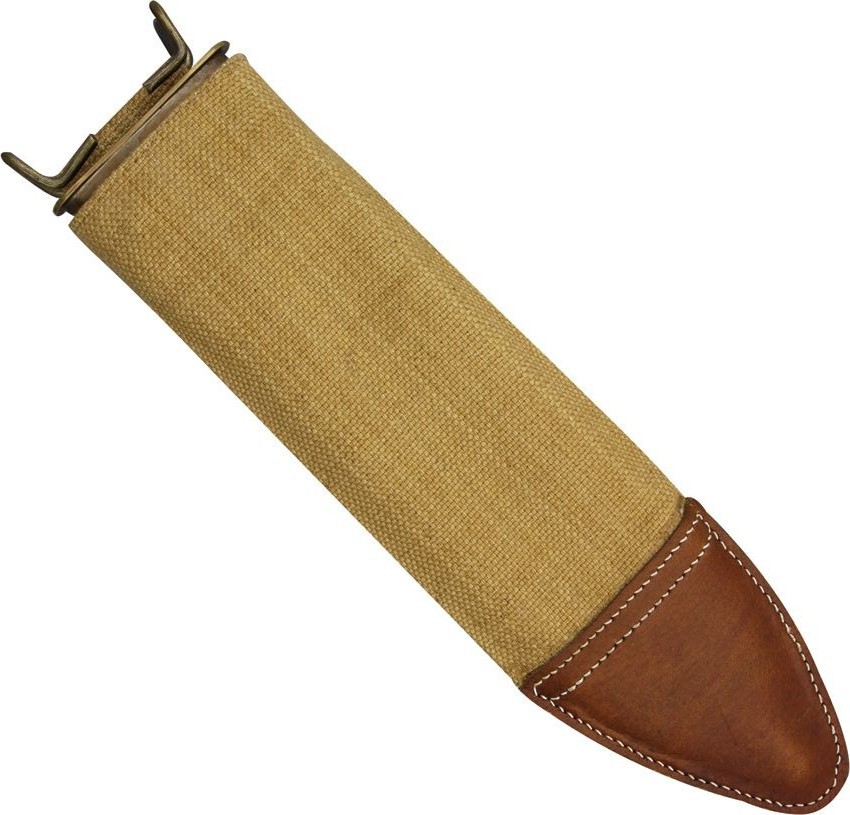 WWI US Army Knife 1918 carbon steel Bolo blade and Web belt scabbard