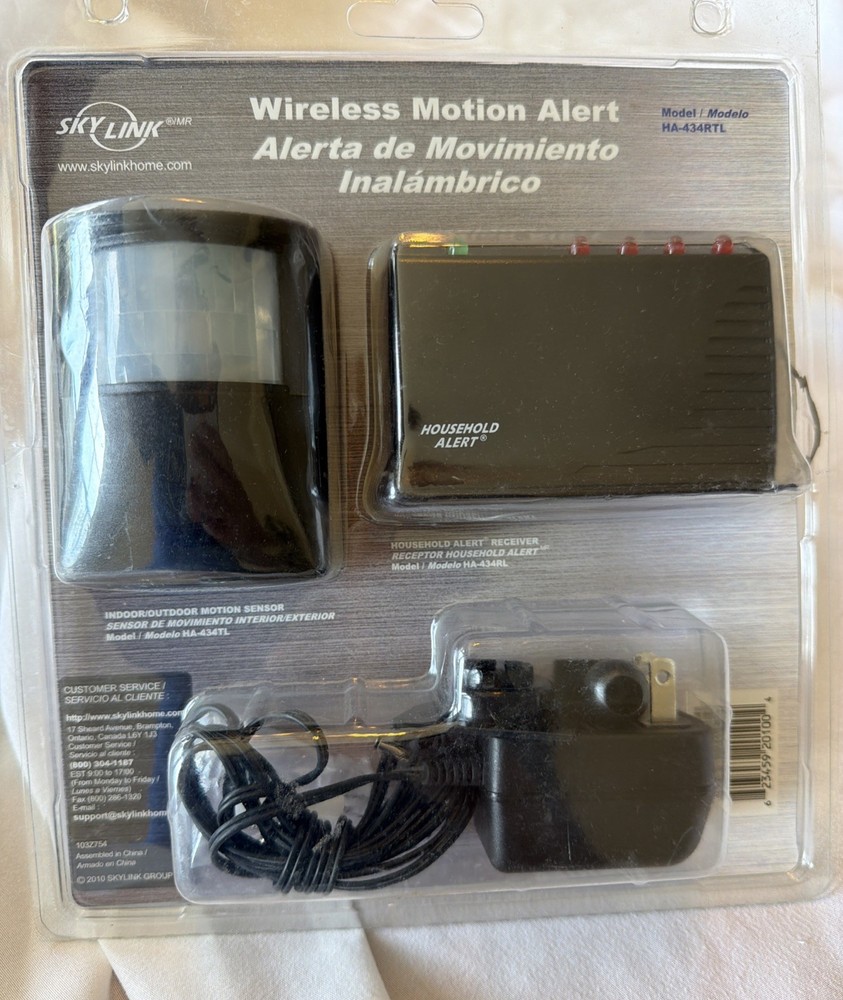 Skylink Wireless Household Alert Motion Alert HA-434RTL