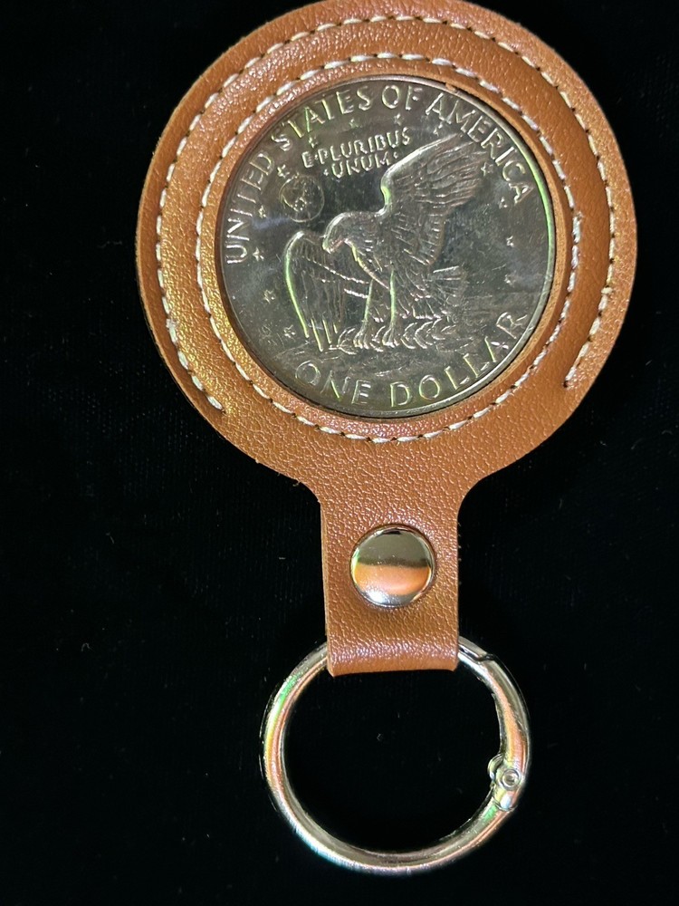 Eisenhower Dollar Key Chain, 1974 ￼
