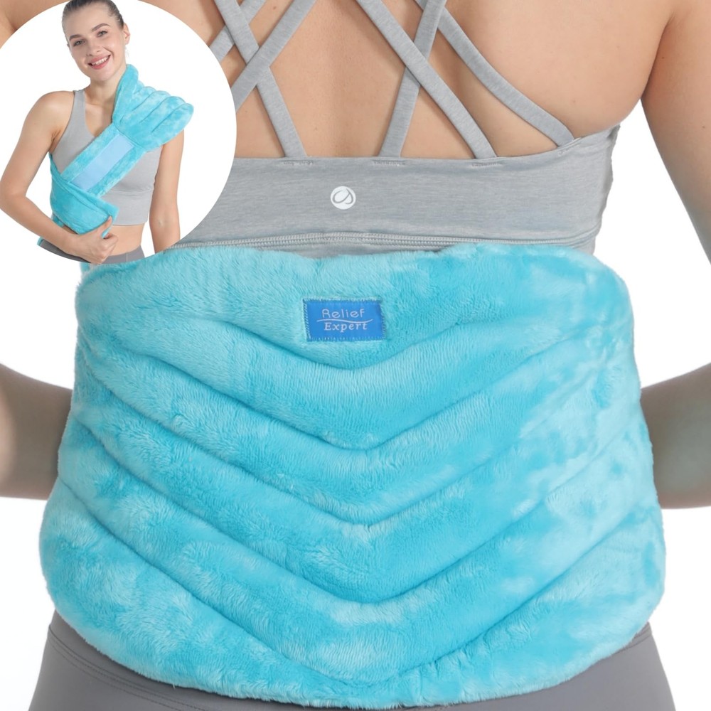 Relief Expert Microwavable Heating Pad for Back, Heating Pad Microwavable wit...