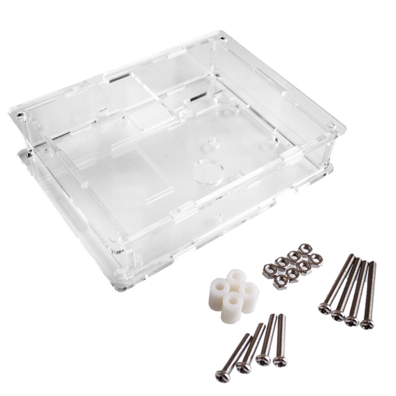 Acrylic Case For LCR-T4 Mega328 Transistor Tester Diode Triode Capacitance ESR