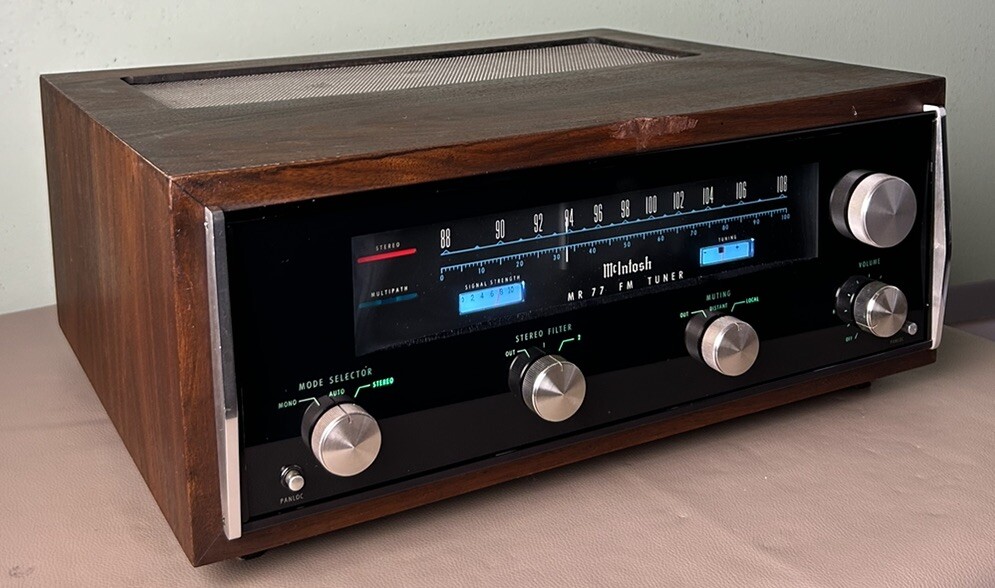 MCINTOSH MR 77 STEREO TUNER NICE