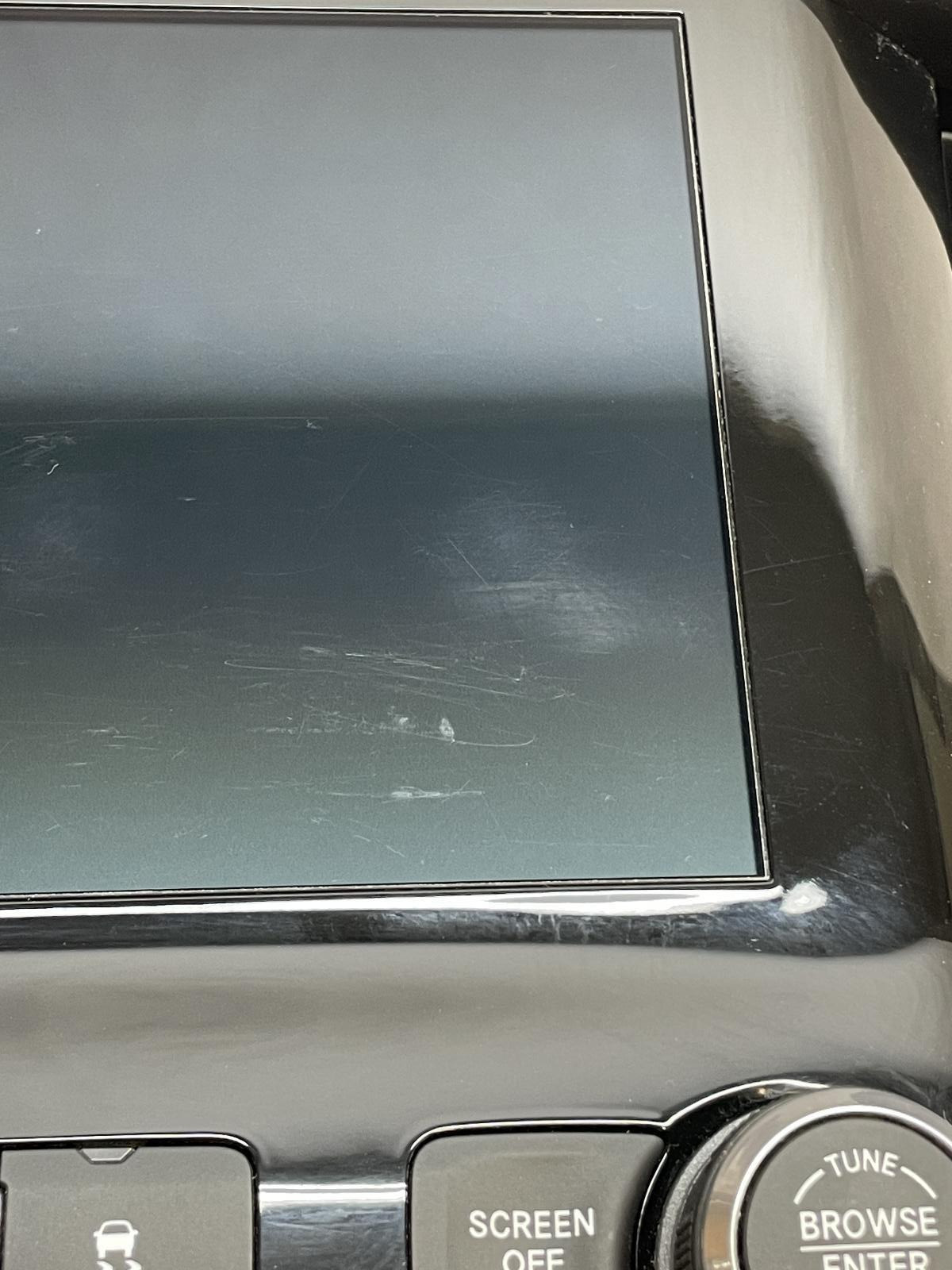 2022 DODGE RAM 2500 RADIO DISPLAY 8.4" SCREEN DASH BEZEL HEAT/AC CONTROLS OEM