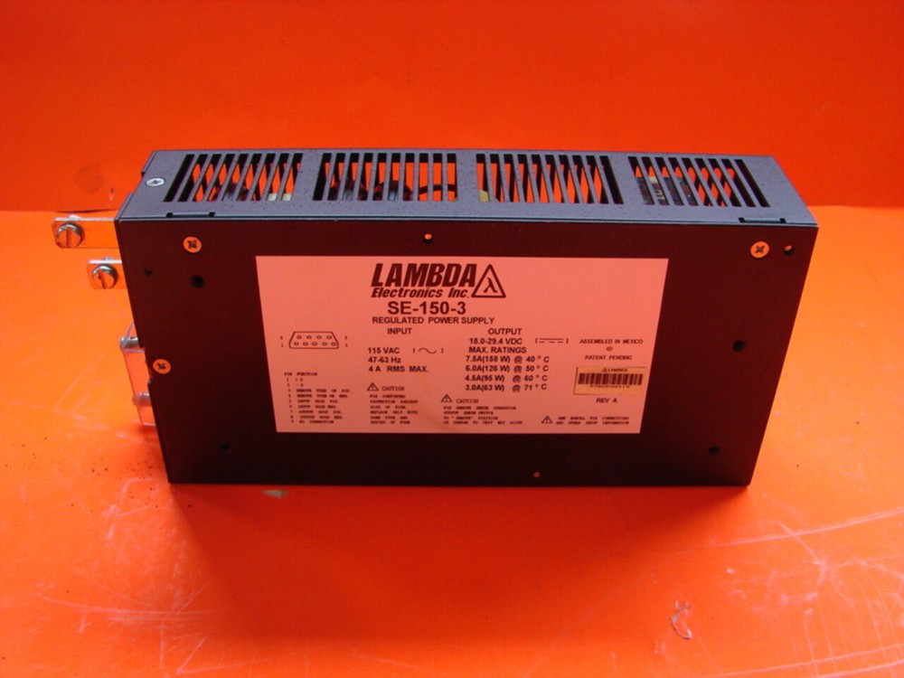LAMBDA Power Supply SE-150-3 Used #7086