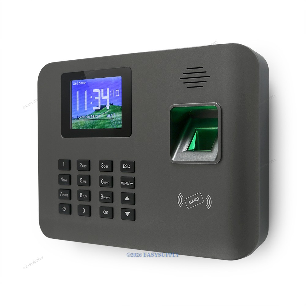 Support Remote Access Biometric Fingerprint And RFID Card Attendance Time Clock