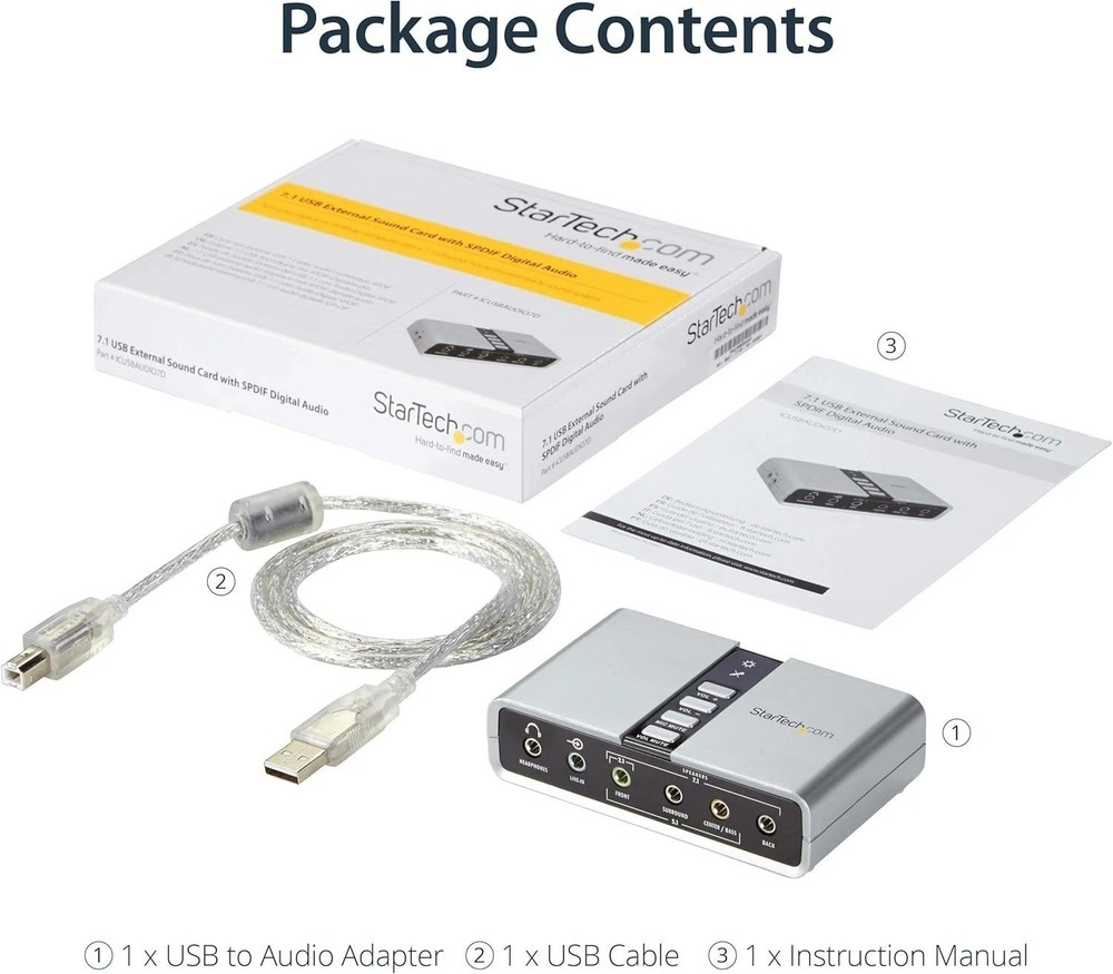 External Sound Card with SPDIF