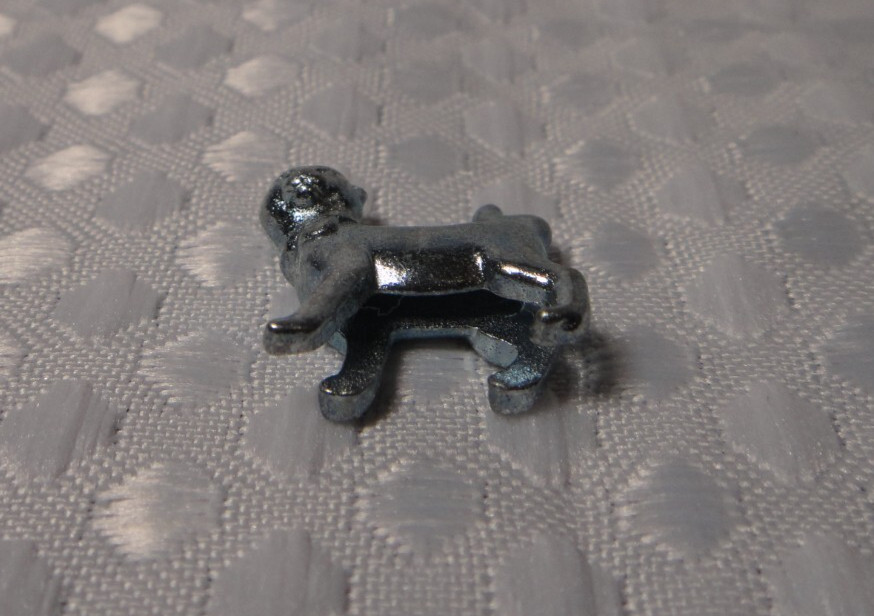 Monopoly Metal Cat Token Replacement Part Piece