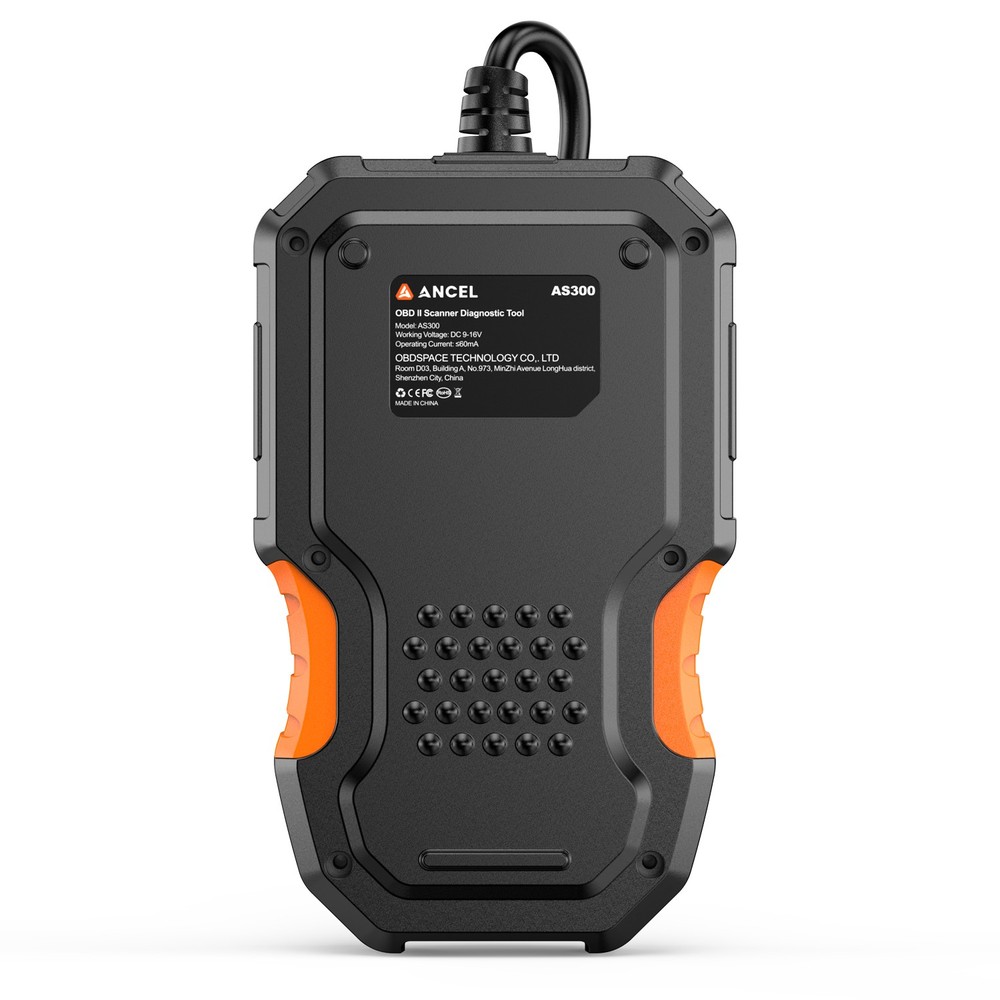 ANCEL Diagnostic Tool 12V Battery Test & Engine Fault Code Reader OBD2 Scanner