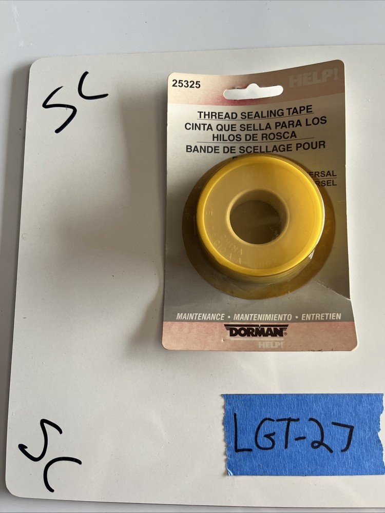 Dorman HELP! Universal Thread Sealing Tape, 1/2” x 600”