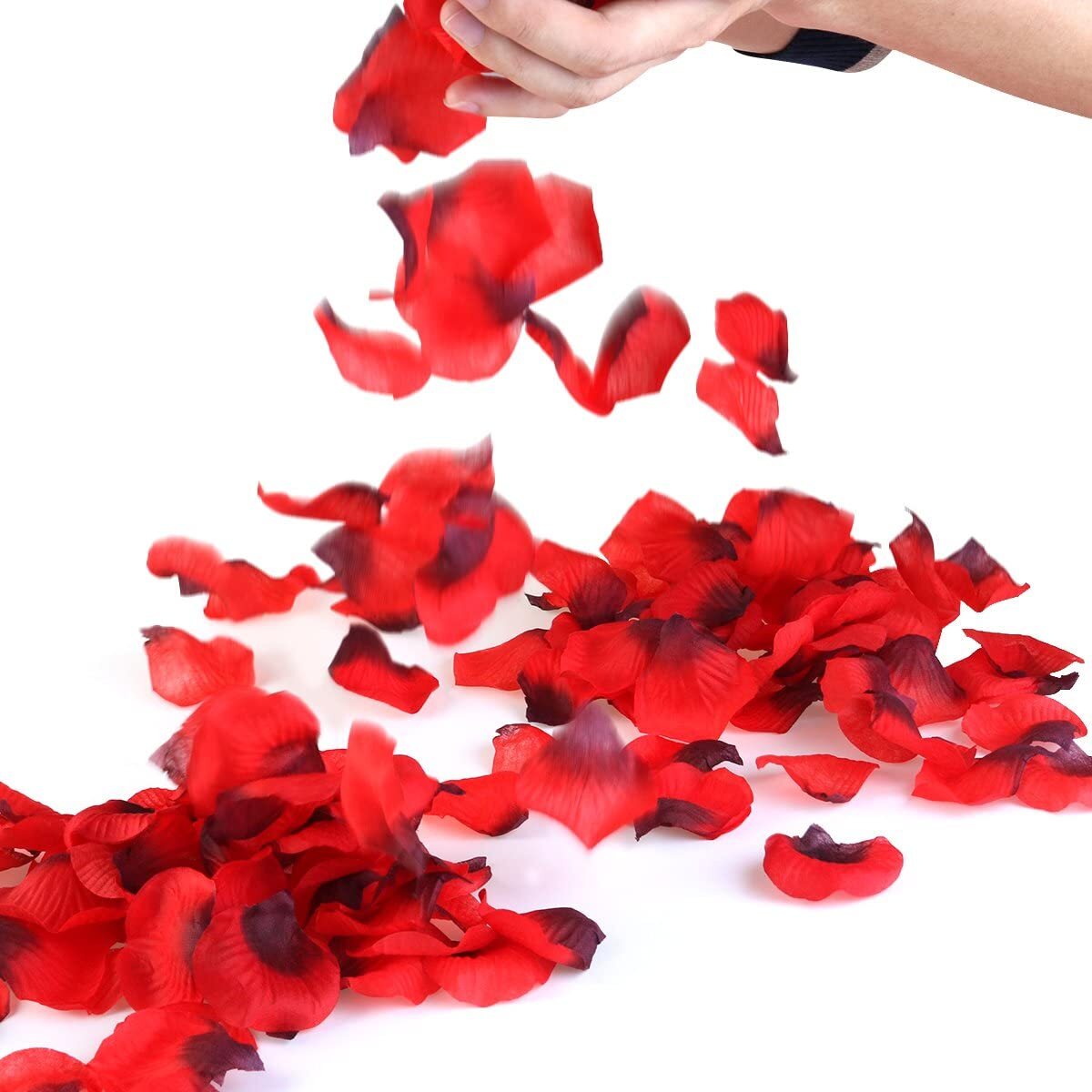 5000PCS Red Artificial Fake Rose Petals Wedding Event Romantic Night Party Decor