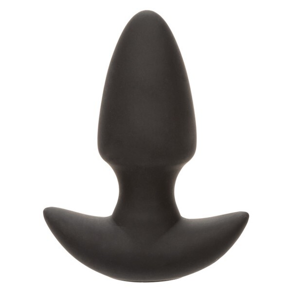 CalExotics Rock Bottom Vibrating Thrusting Butt Plug Probe Black