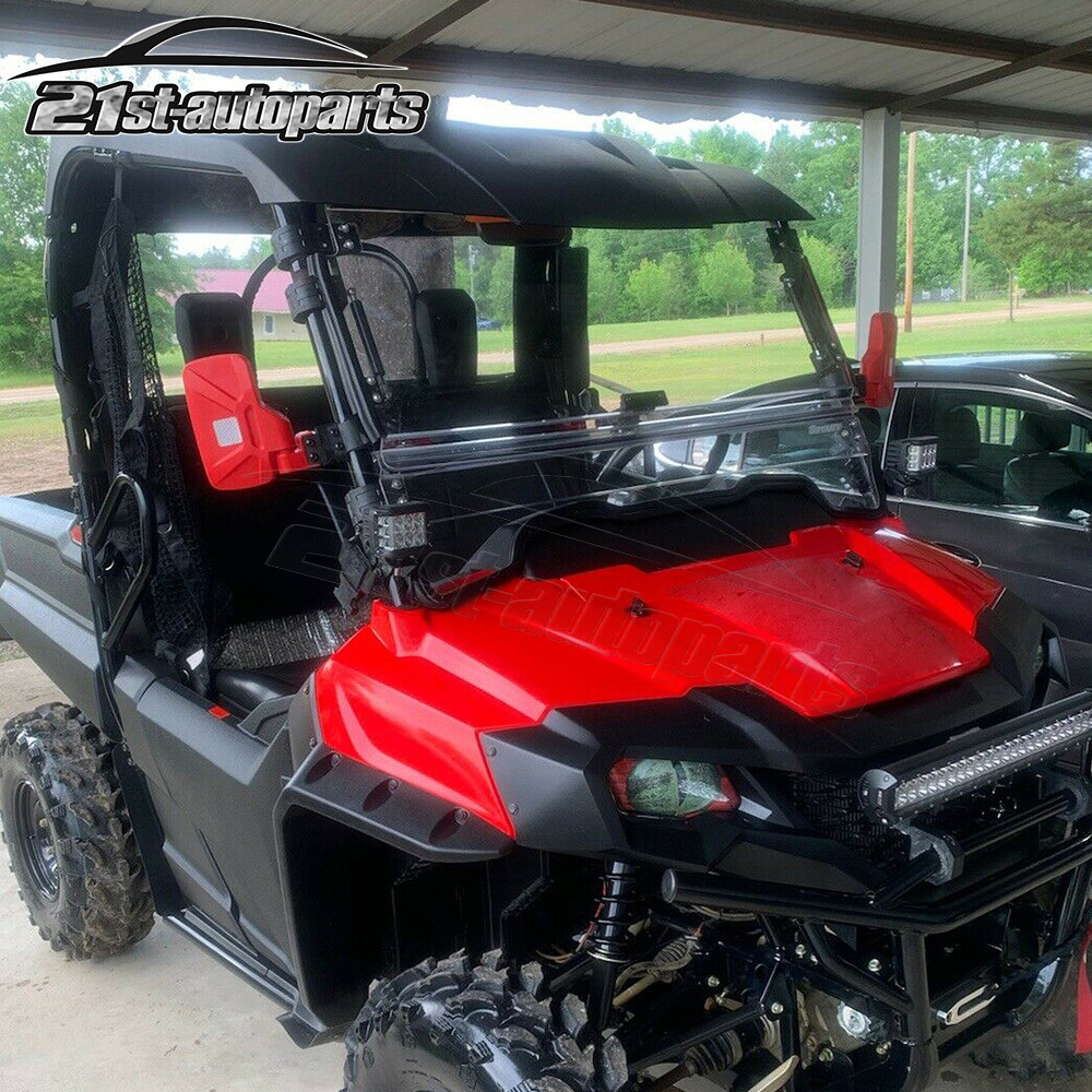 Side Pillar Lower Windshield Cube Light Mount Bracket For Honda Pioneer 1000/700