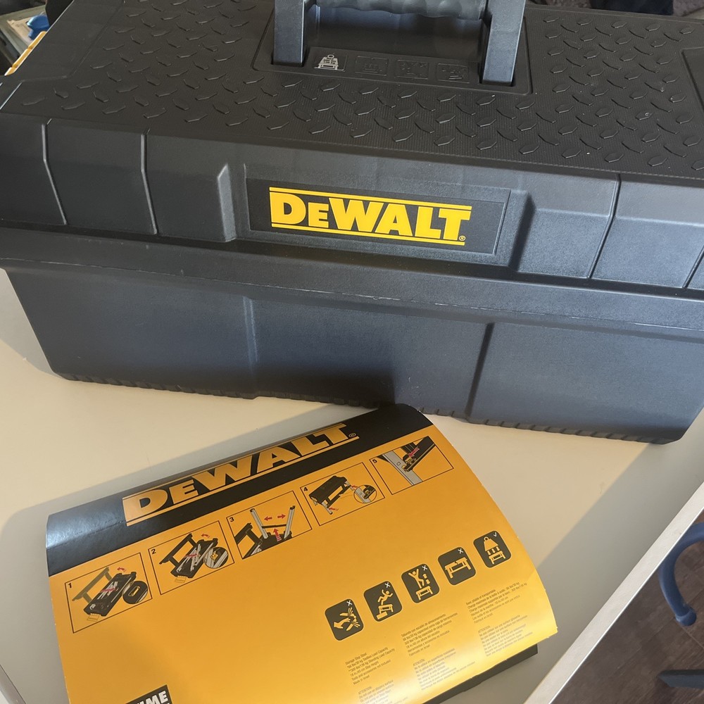 DEWALT DWST25090 Storage Step Stool - Black