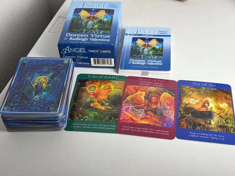 Angel Tarot Cards  Doreen Virtue OOP %100 Complete