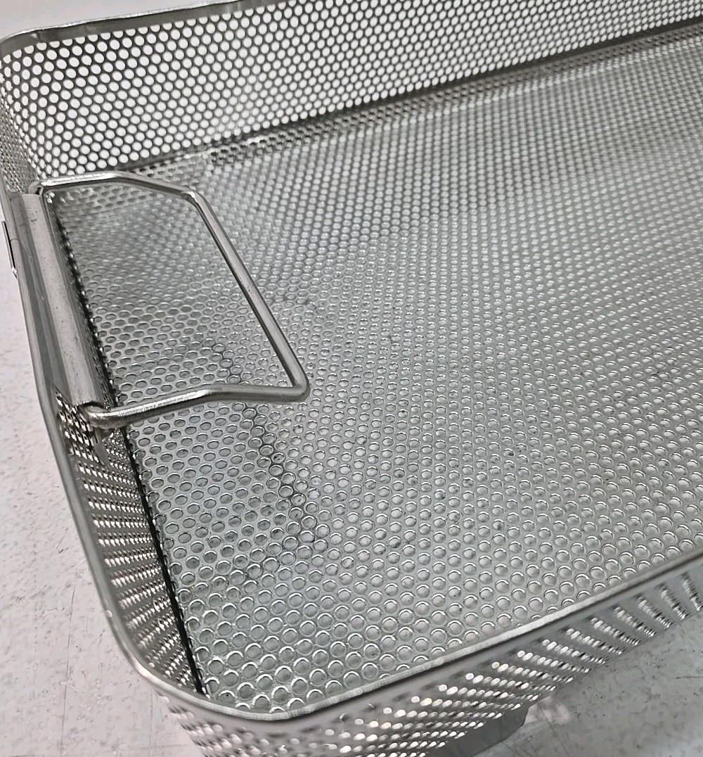 Sterilization Container Surgical Instrument Tray Basket Stainless - CHOOSE SIZE