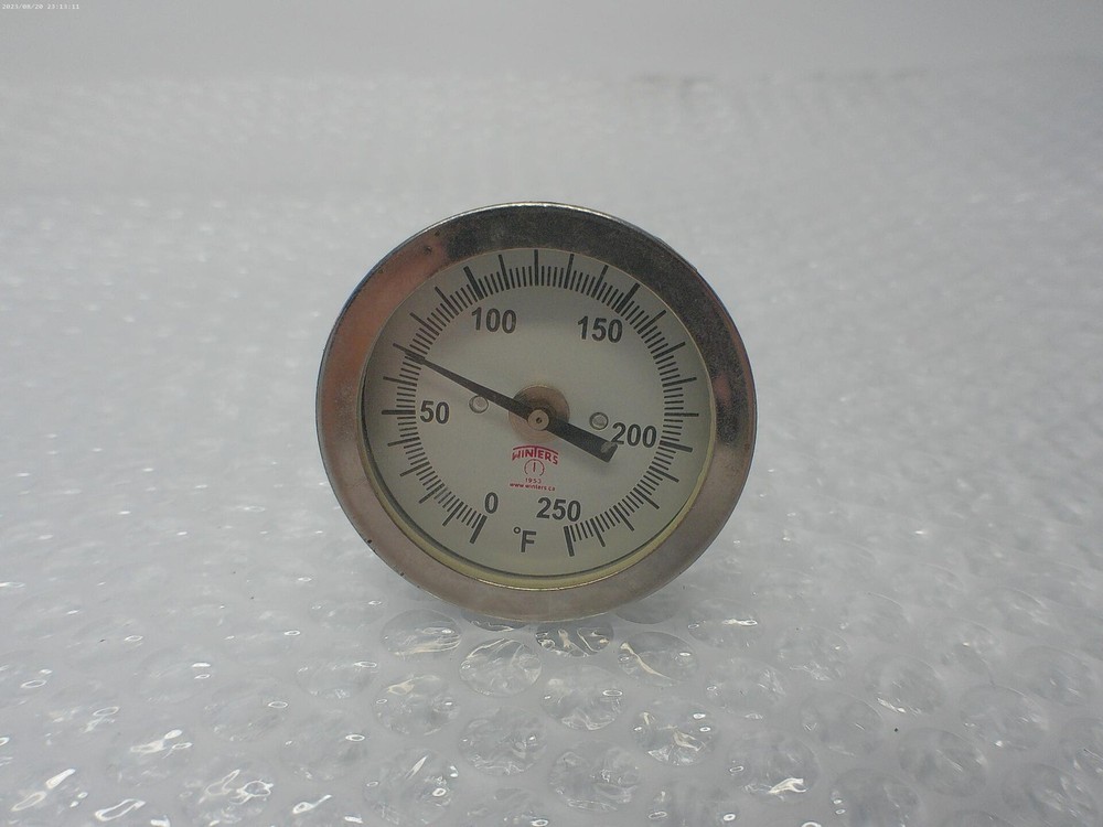 WINTERS THERMOMETER 0-250F NSNP