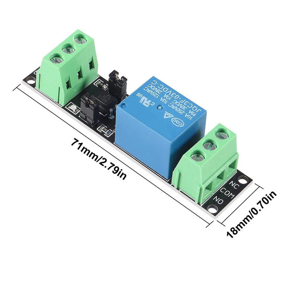 6PCS 1 Channel DC 3V Relay High Level Driver Module Optocoupler Relay Module ...