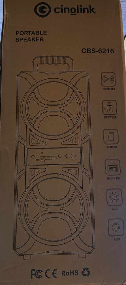 NEW Cinglink CBS-6216 Speaker