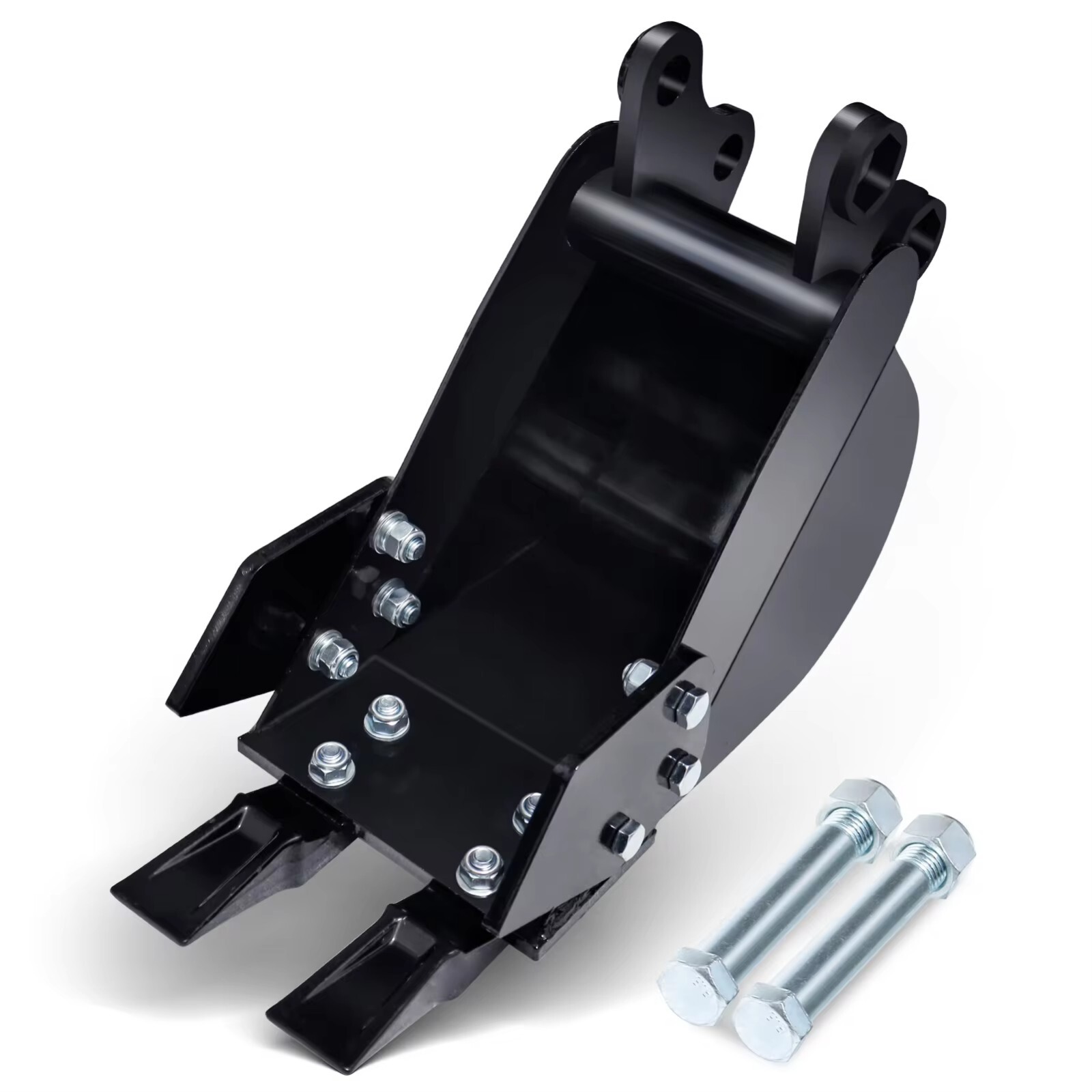 200mm Mini Excavator Bucket | 8" Heavy Duty Narrow Digging Bucket | 25mm Pin USA