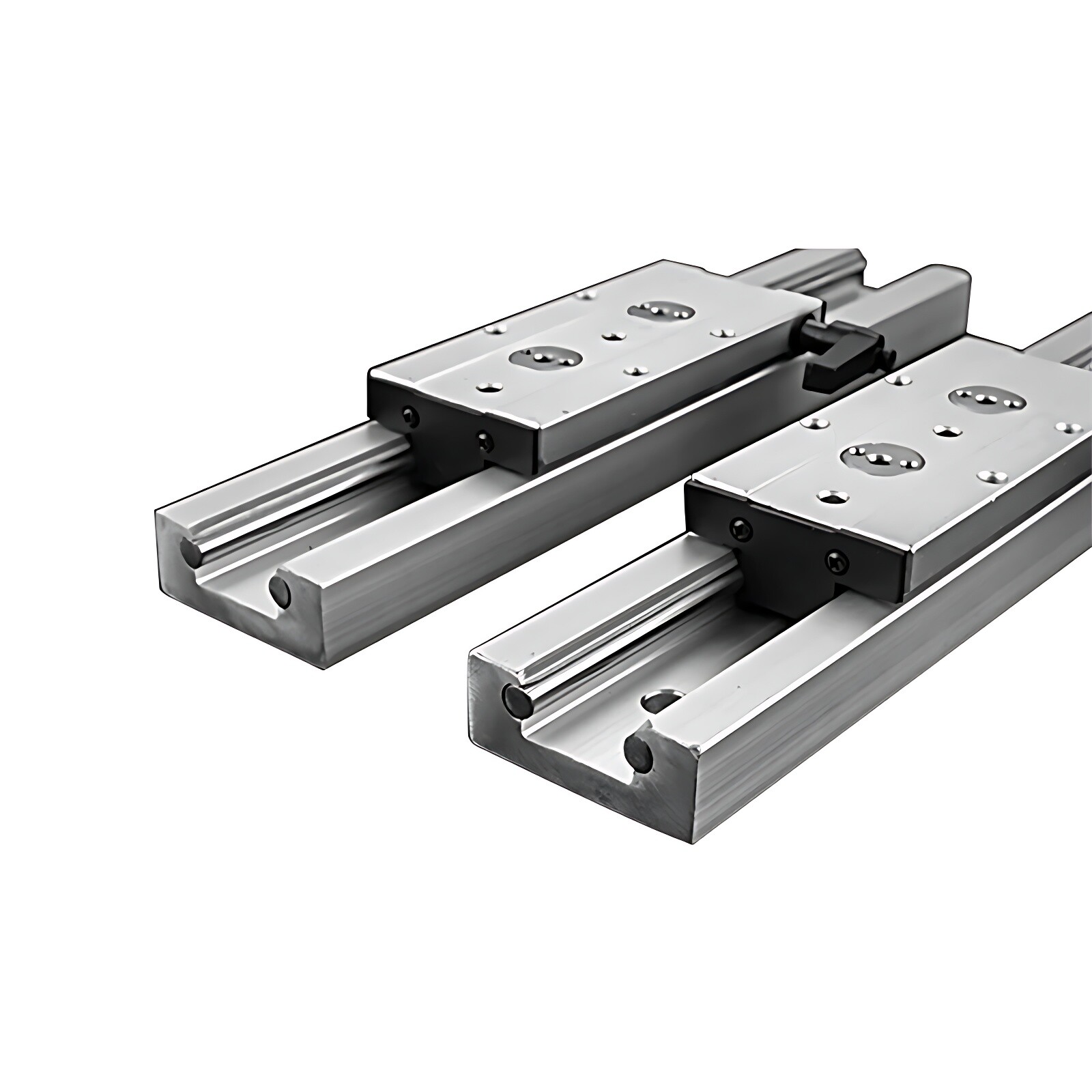 Built-In Dual-Axis Linear Rail Guide and Lock sliders SGB10-SGB35 3/4/5 Wheel