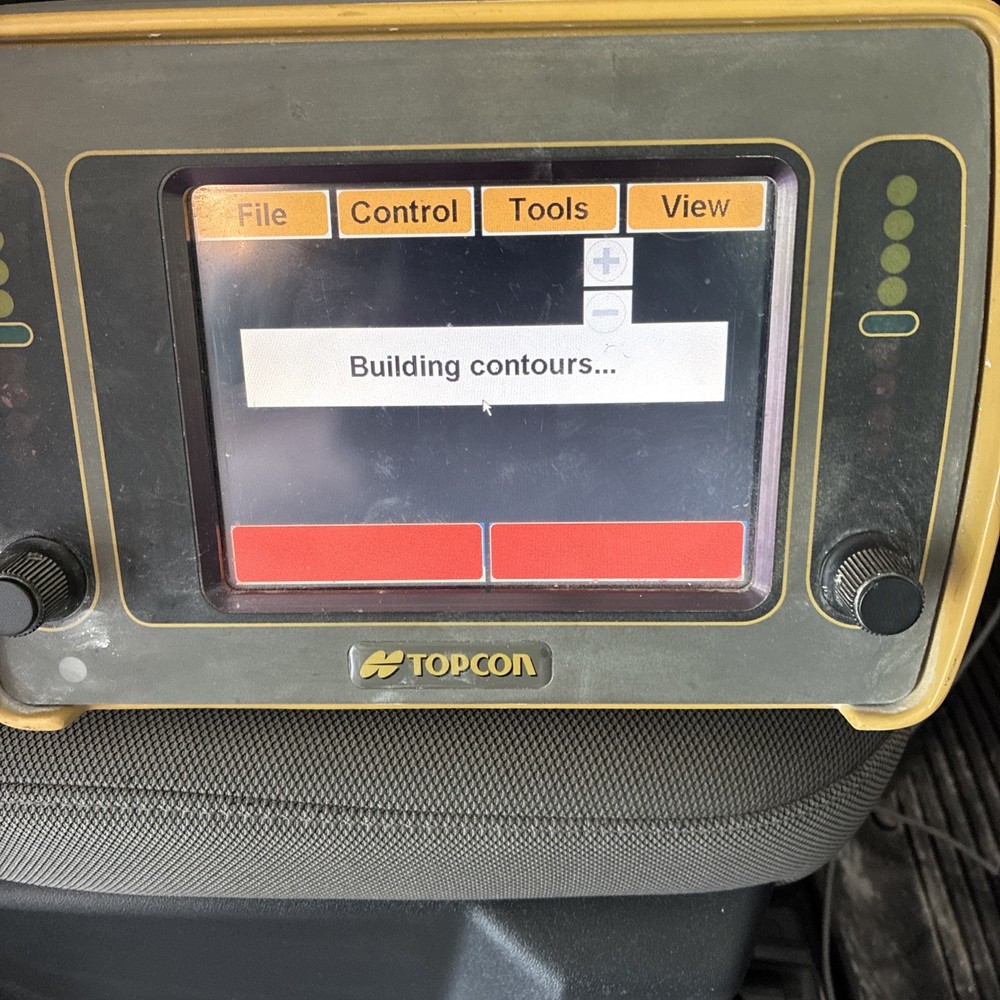 Topcon GPS Dozer Screen 9168