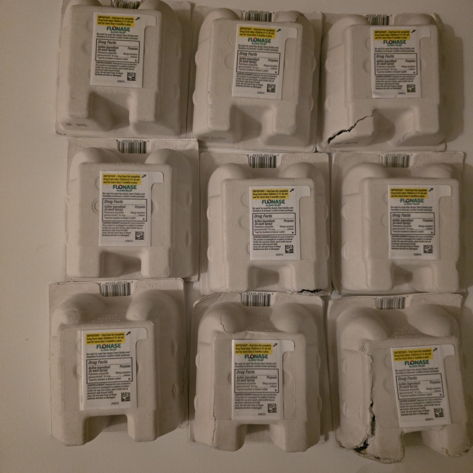 Flonase Allergy Relief Twin Pack *DMG* 2 X 144 (288) Sprays Exp 2027-28