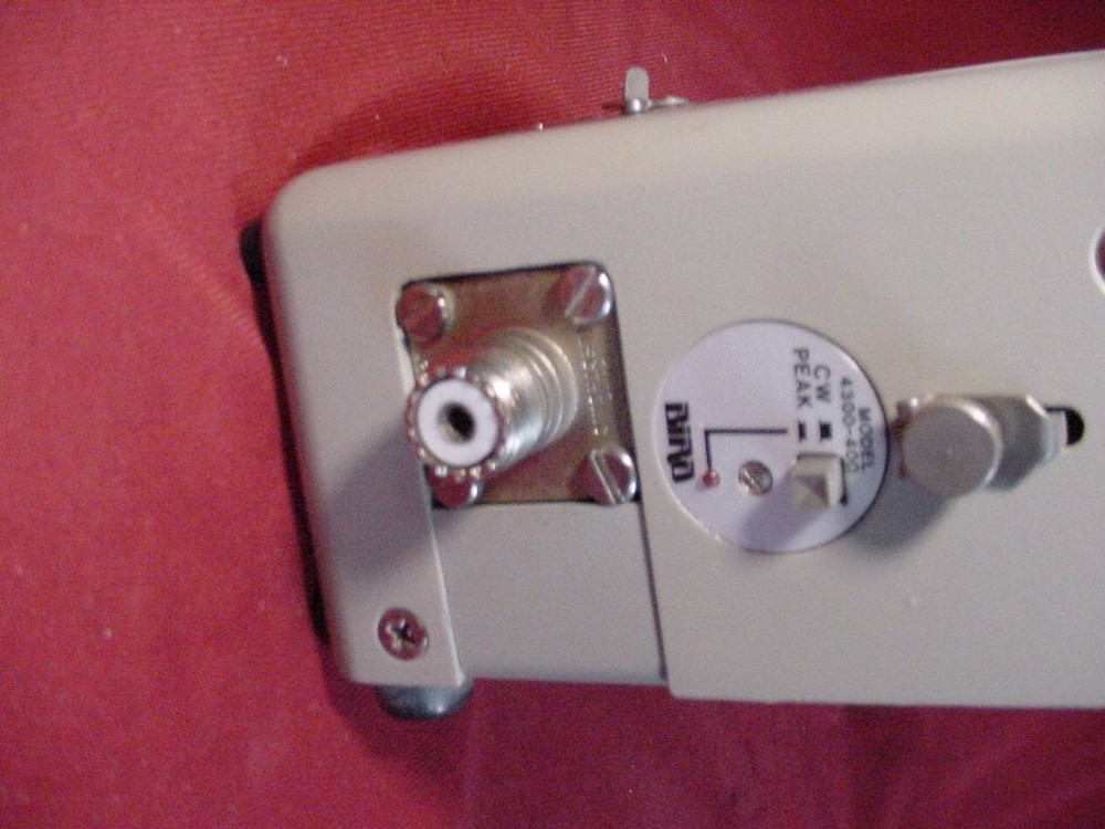 BIRD MODEL 43 WATTMETER with 4300-400 MODULE