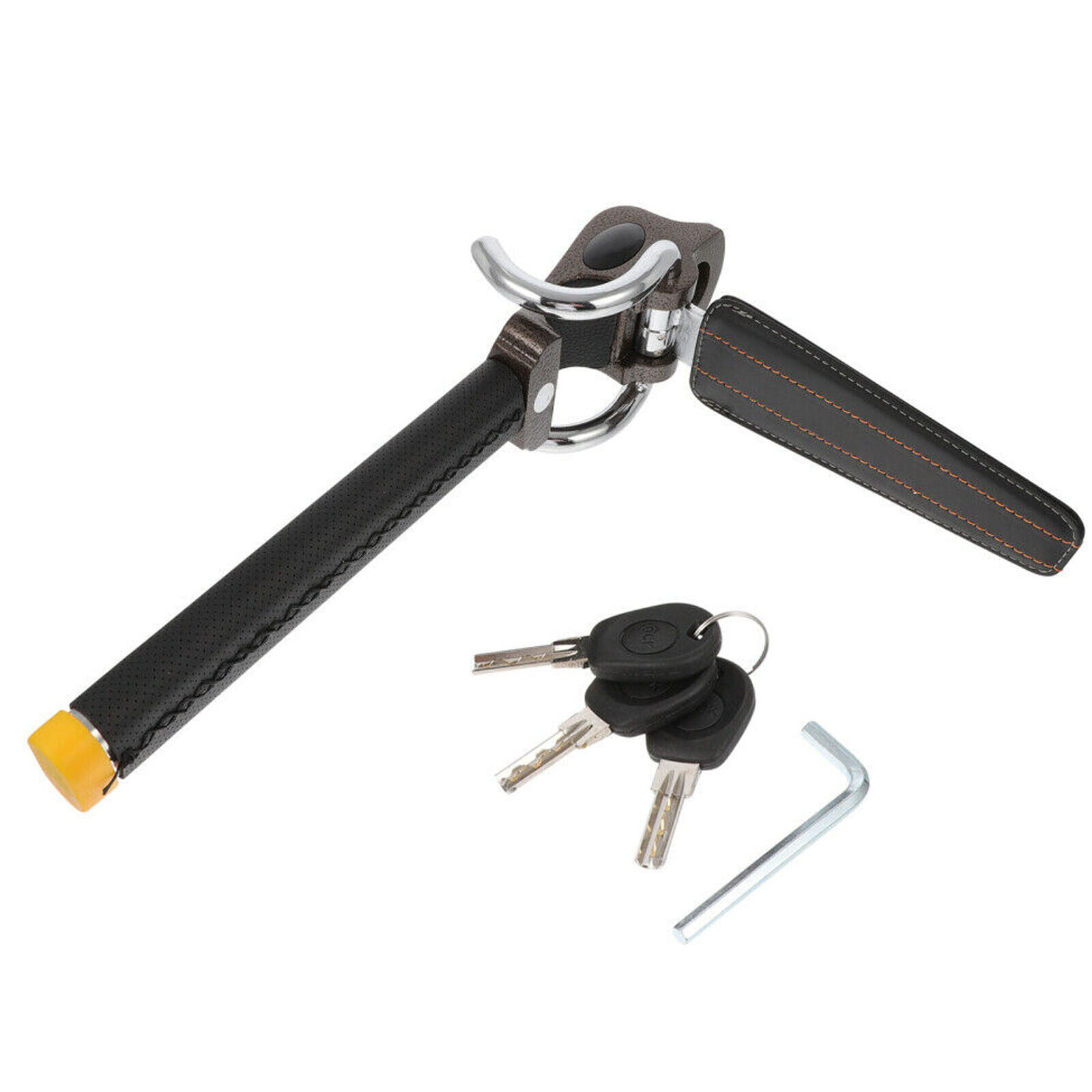Steering Wheel Lock Universal Anti-Theft Device Heavy Duty Security Car Lock
