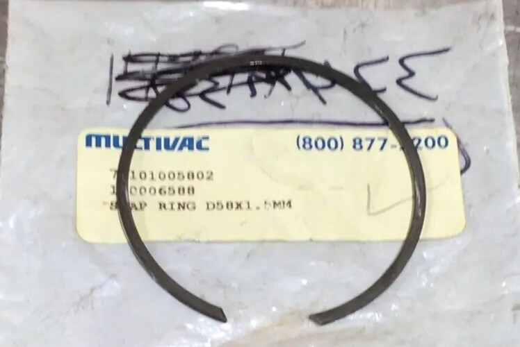 Multivac 7810100802 Snap Ring Nos Surplus