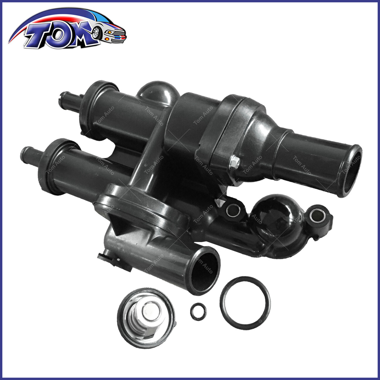 Thermostat Housing w/ Thermostat For Jeep Dodge Journey Avenger Chrysler 200